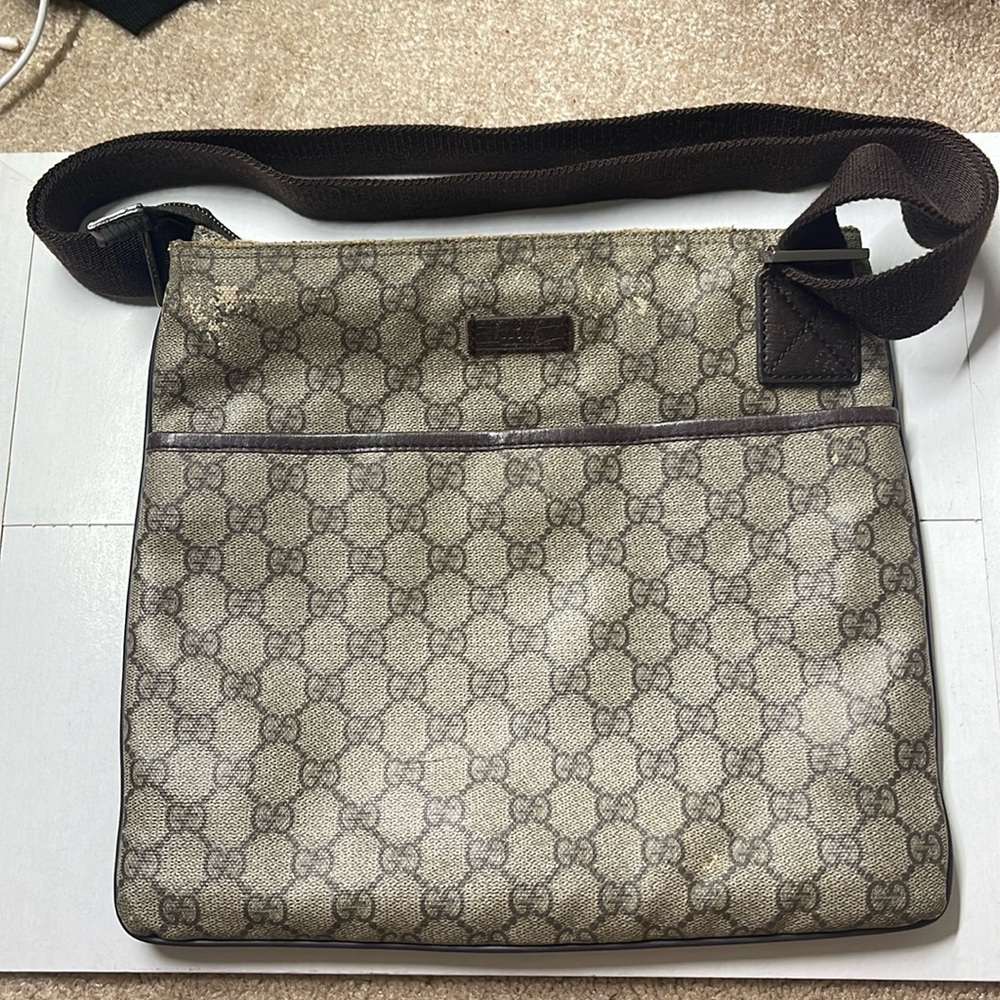 *PROJECT* Gucci Canvas Crossbody Bag